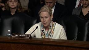 Image of Sen. Gillibrand Questions Sec. of Defense Nominee Carter