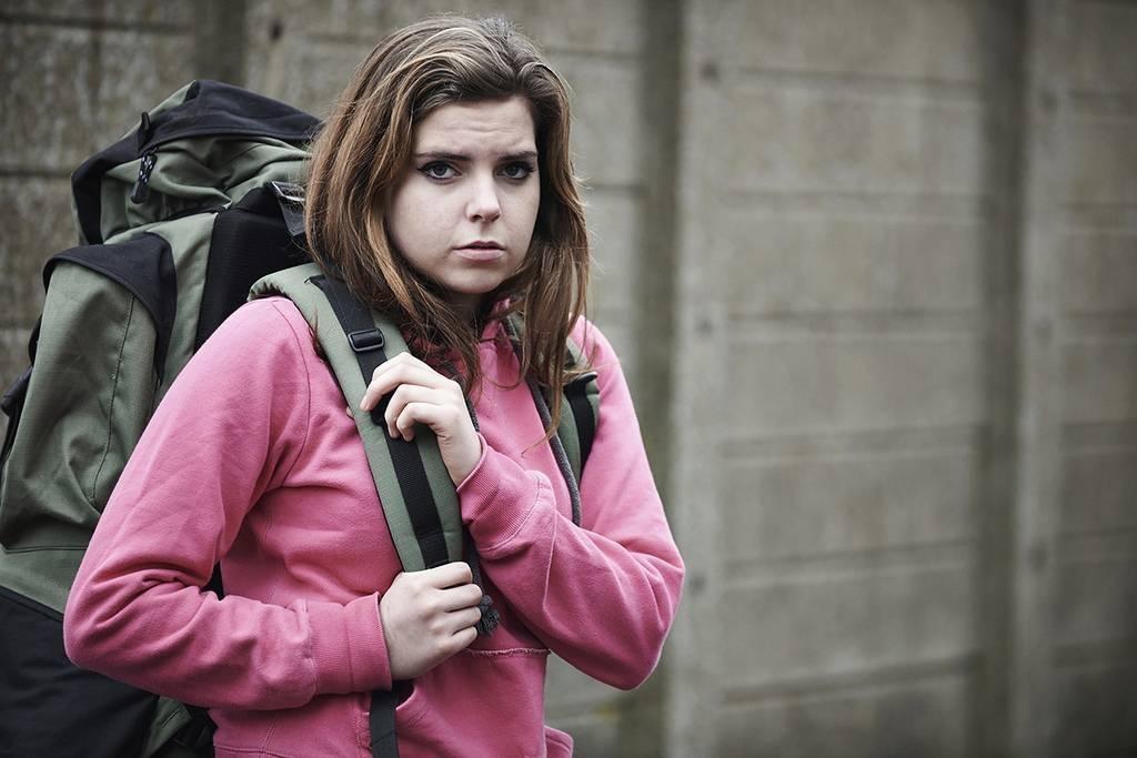 A homeless student