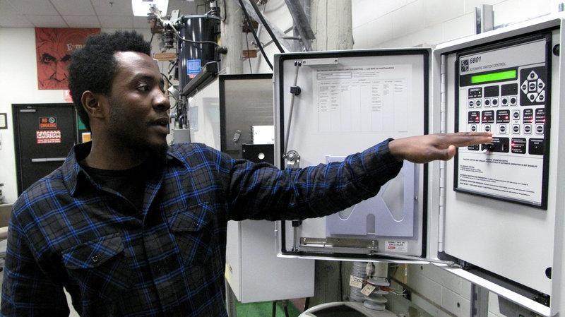 Jeffy Docteur is a student in the NStar electrician apprenticeship