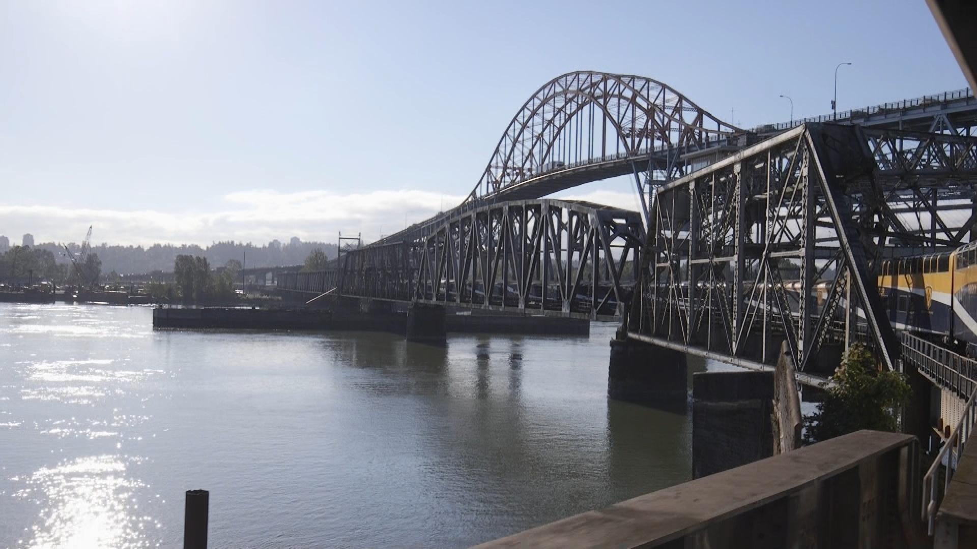 The Rocky Mountaineer makes its way to Vancouver.