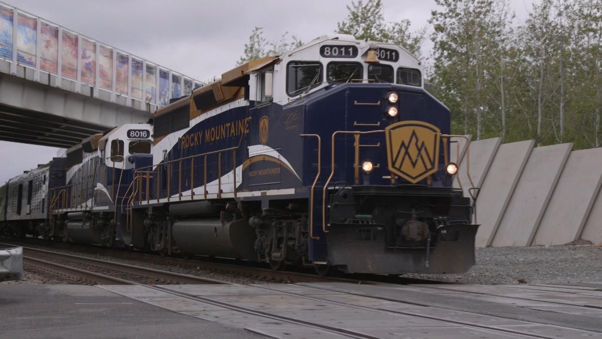 The Rocky Mountaineer engine