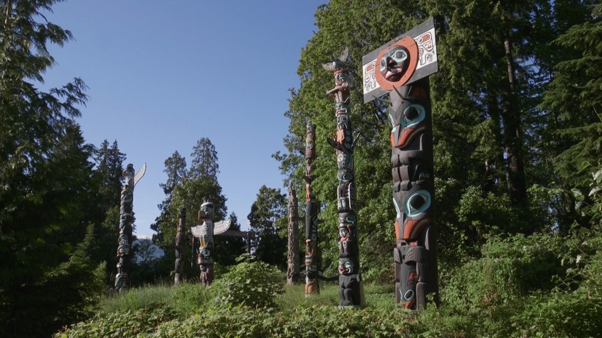Vancouver, Stanley Park Totem Poles