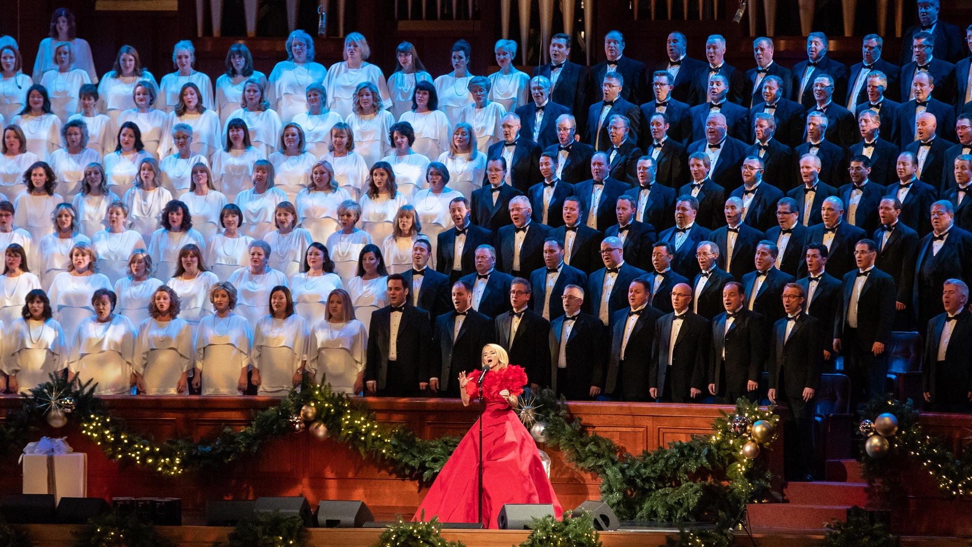 The Tabernacle Choir & Orchestra at Temple Square performing "Mary, Did You Know?"