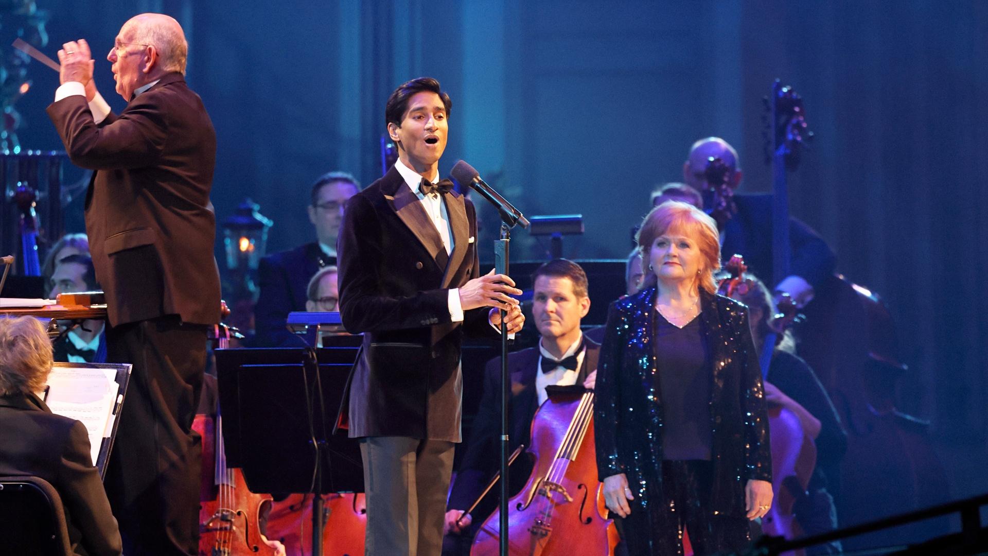 Michael Maliakel performing with The Tabernacle Choir & Orchestra