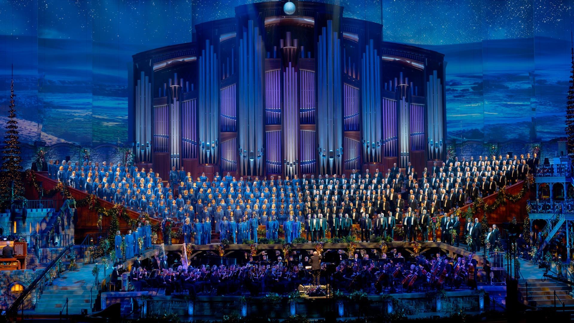 Still from Joy: Christmas with The Tabernacle Choir