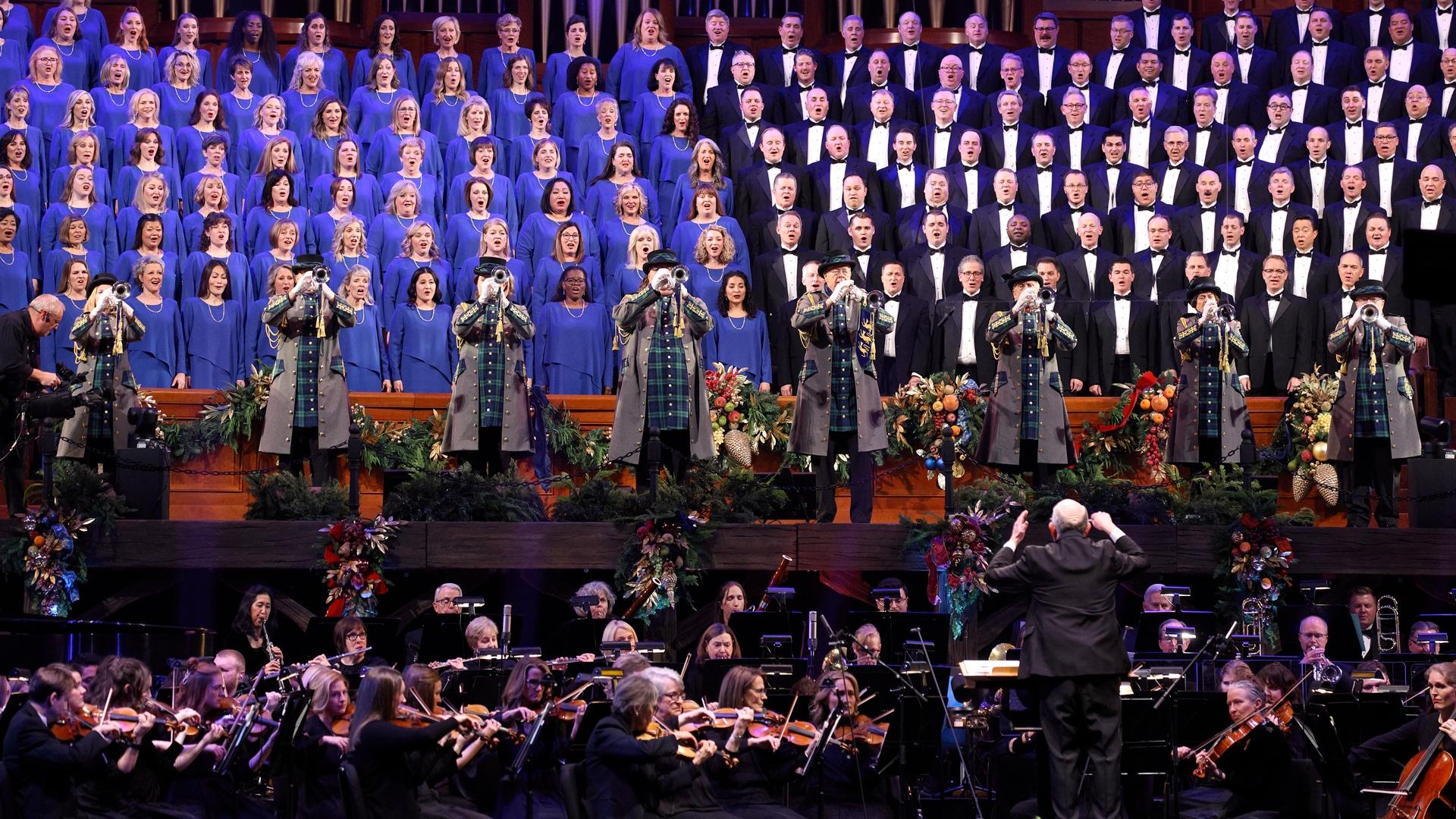 Still from Joy: Christmas with The Tabernacle Choir