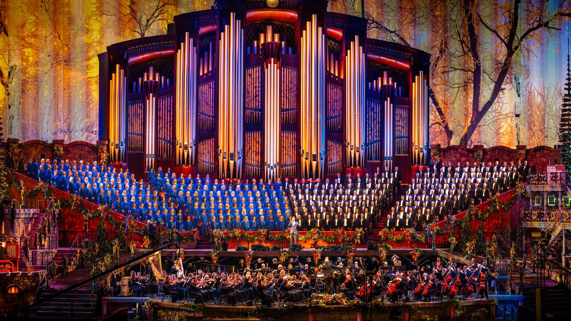 Still from Joy: Christmas with The Tabernacle Choir