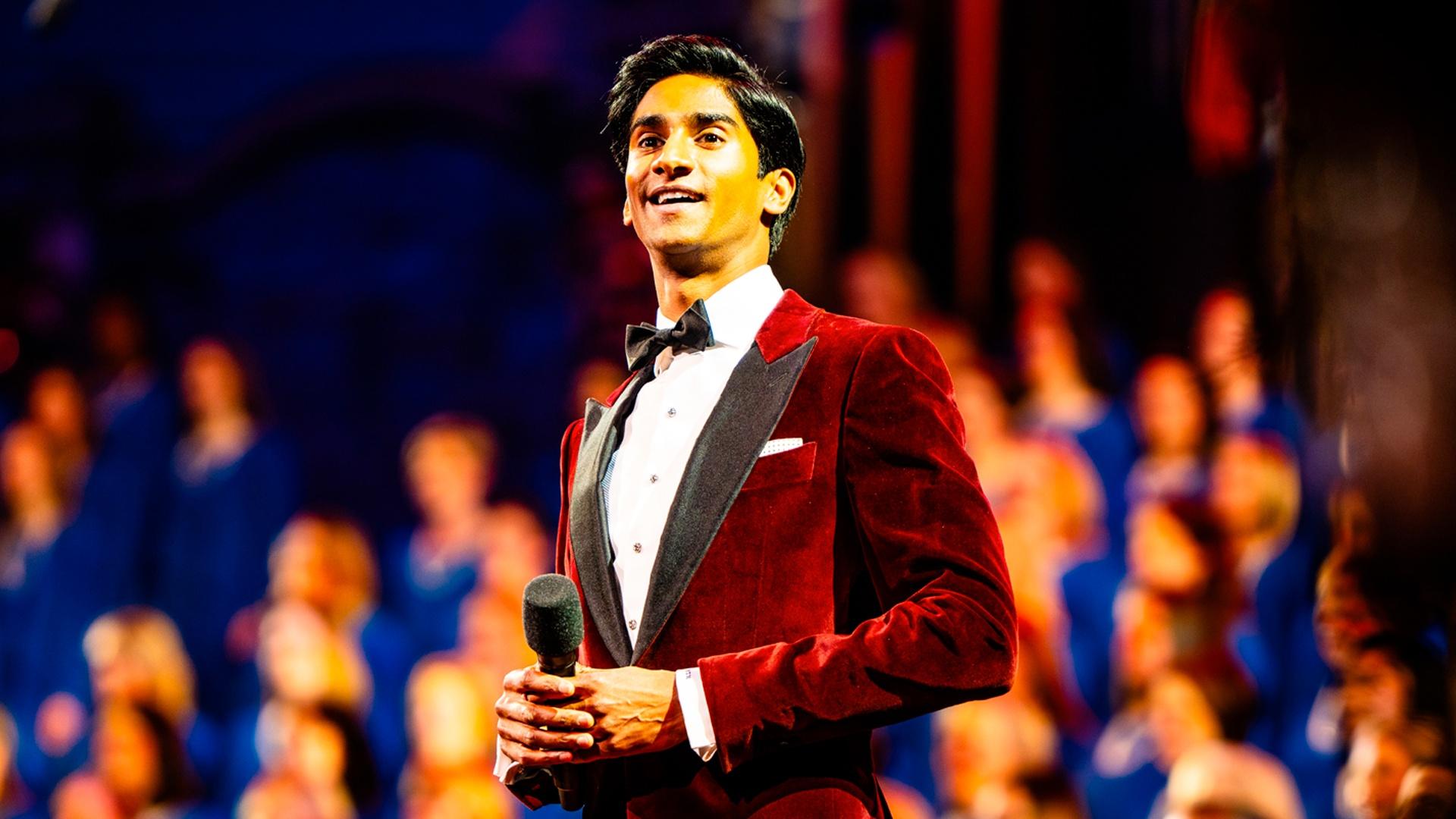 Michael Maliakel performing with The Tabernacle Choir & Orchestra