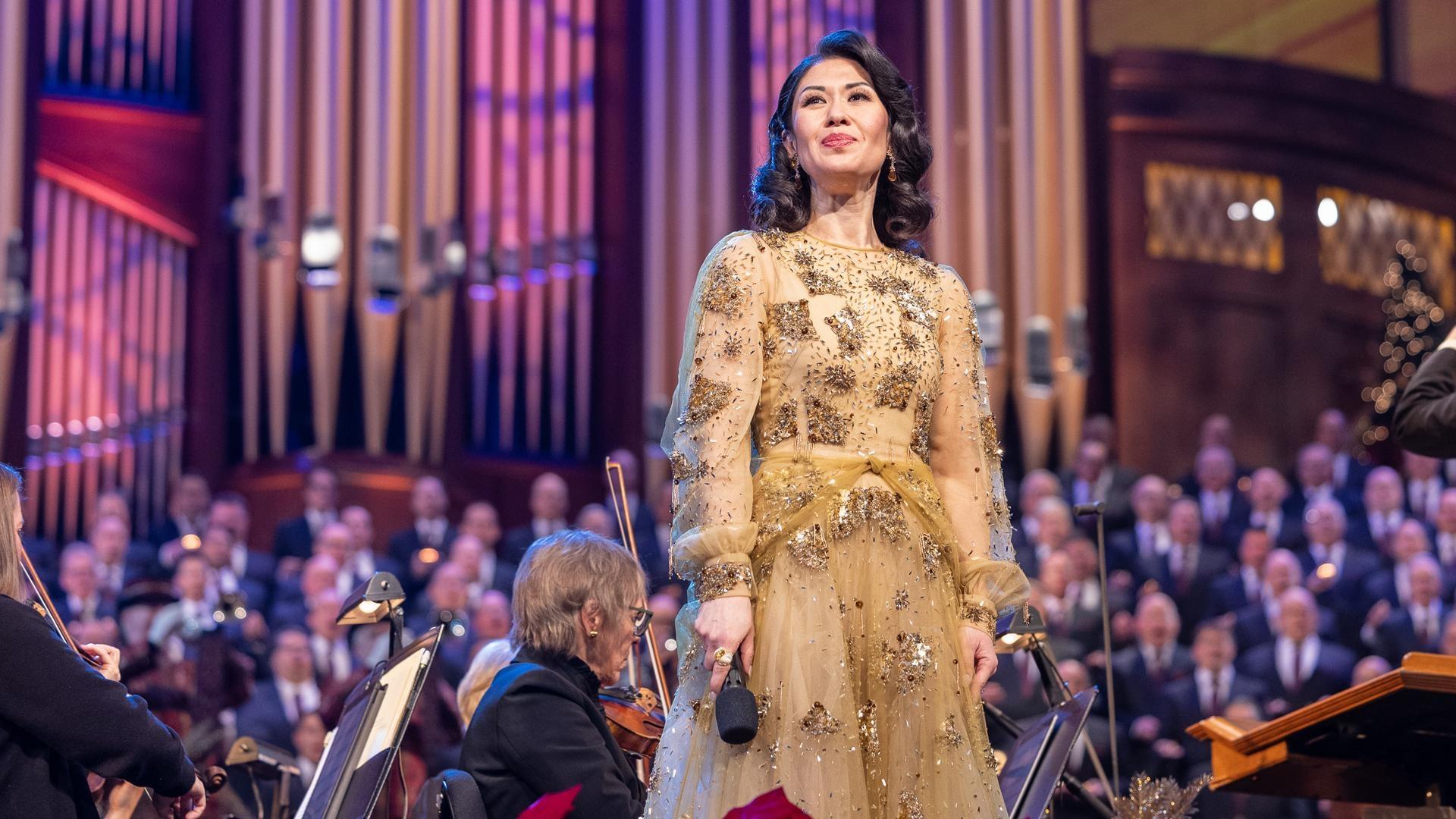 Ruthie Ann Miles performing with The Tabernacle Choir & Orchestra