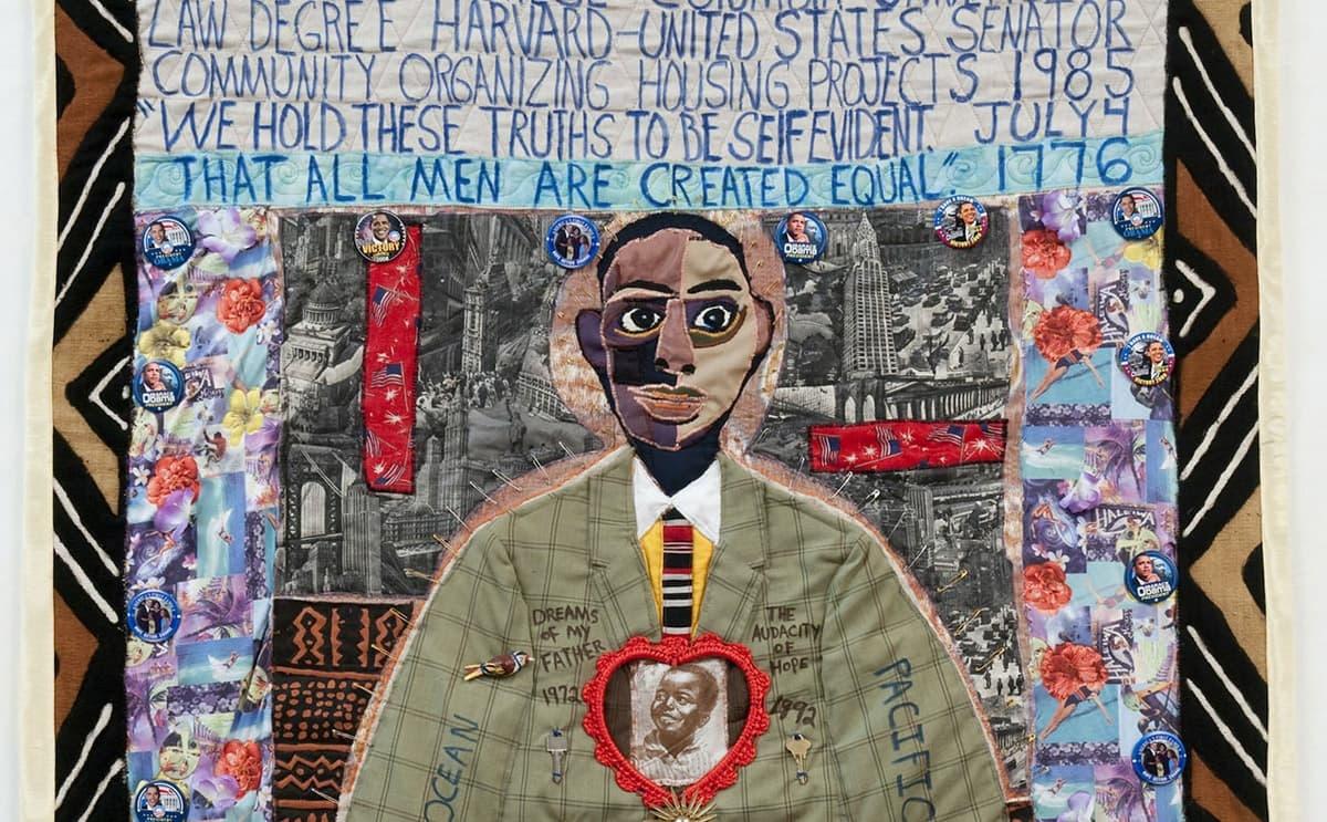 Michael A. Cummings, A Young Obama quilt