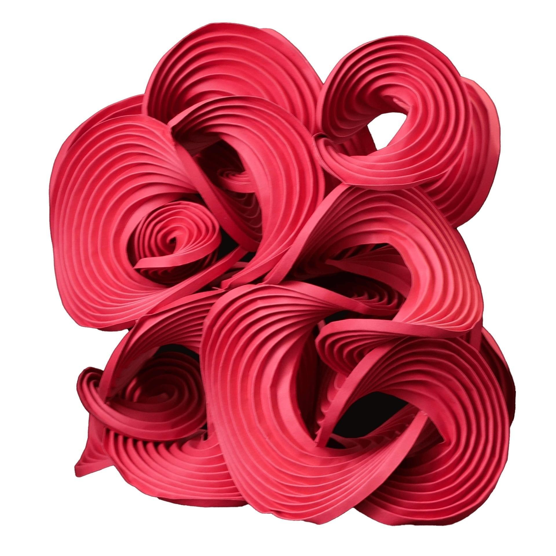 Folded paper sculptures by Erik & Martin Demaine