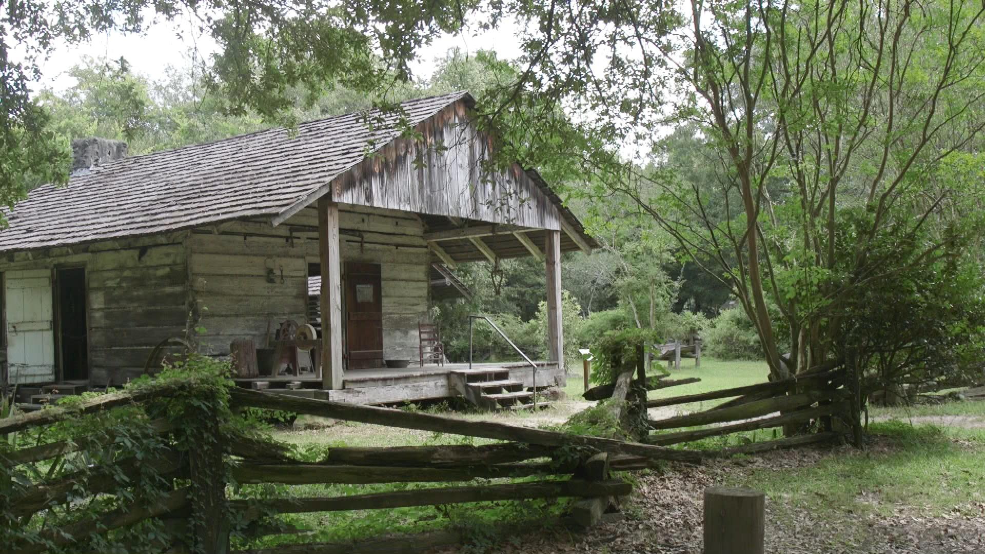 building at the LSU Rural Life Museum in Baton Rogue
