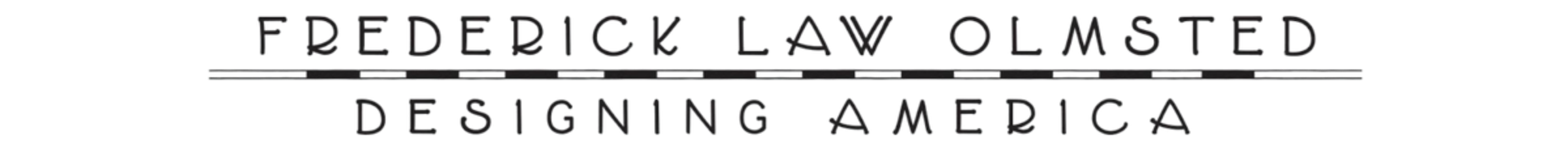 Frederick Law Olmsted Designing America logo