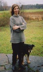 Photo of Robin Karson and her dog