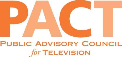 Logo for the PACT board Public Advisory Council for Television