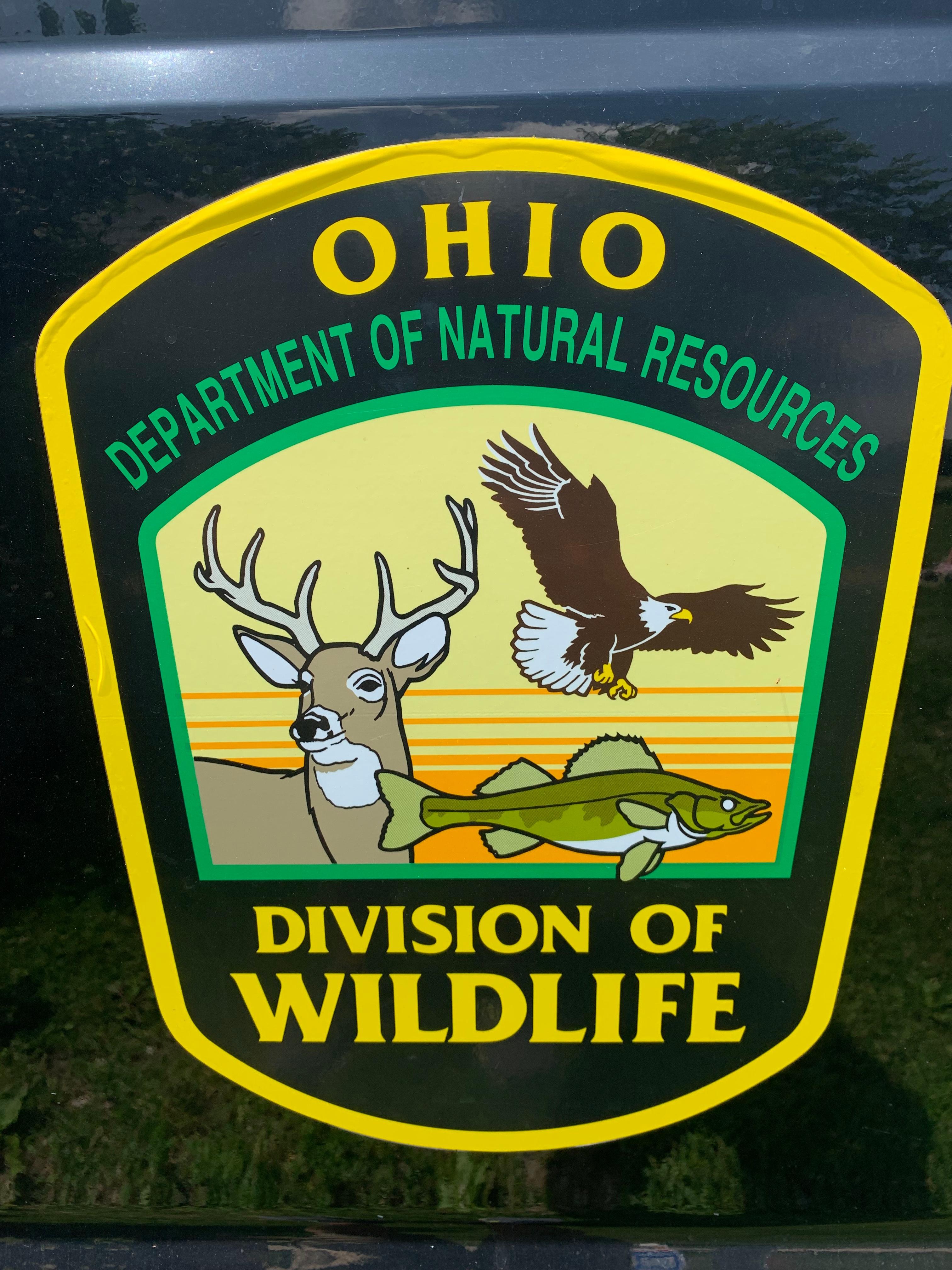 Ohio Department of Natural Resources sign