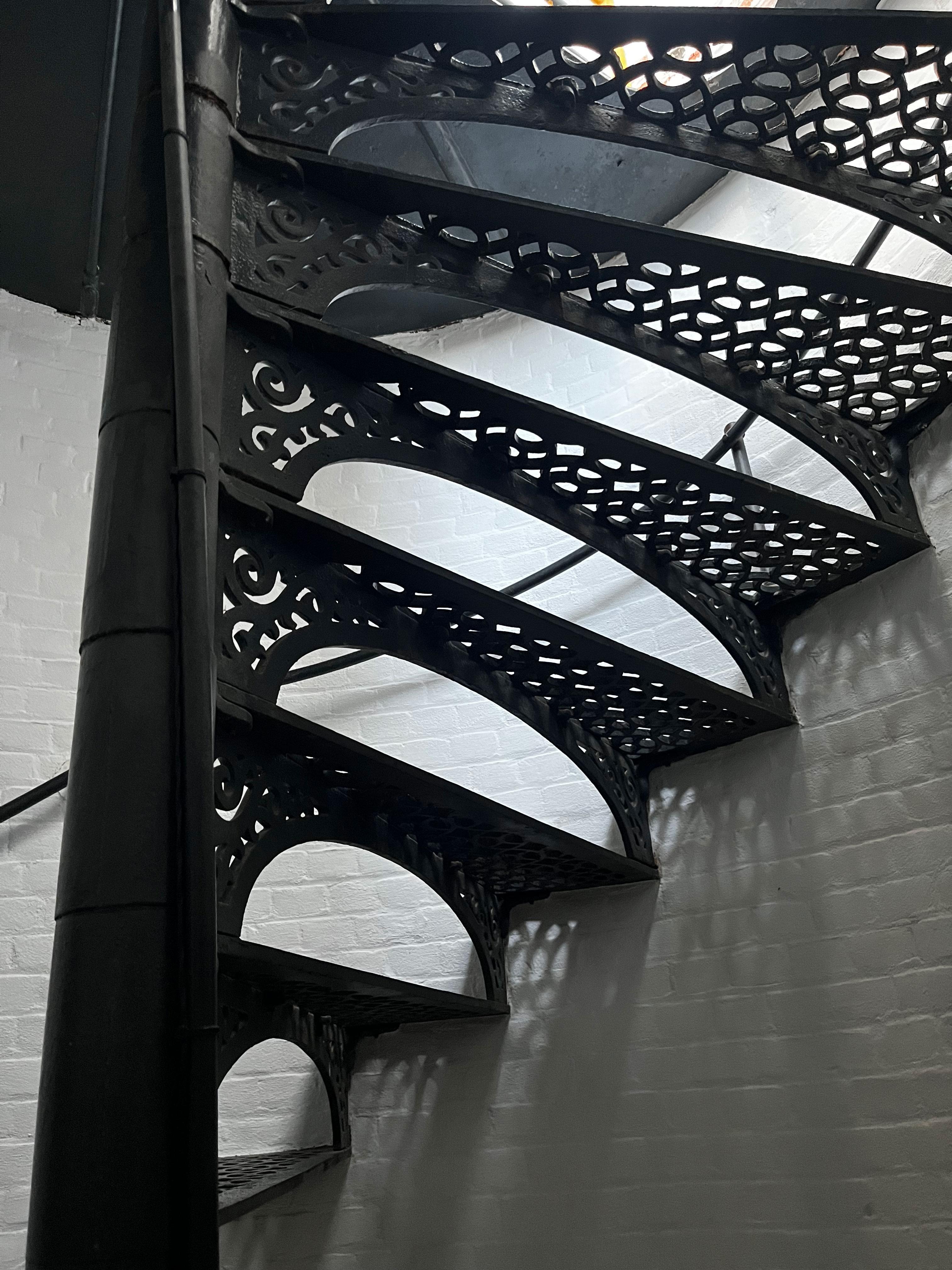 Fairport Harbor lighthouse stairs