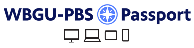 WBGU-PBS Passport and device icons