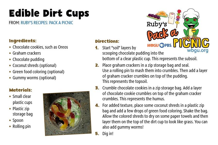 Edible Dirt Cups