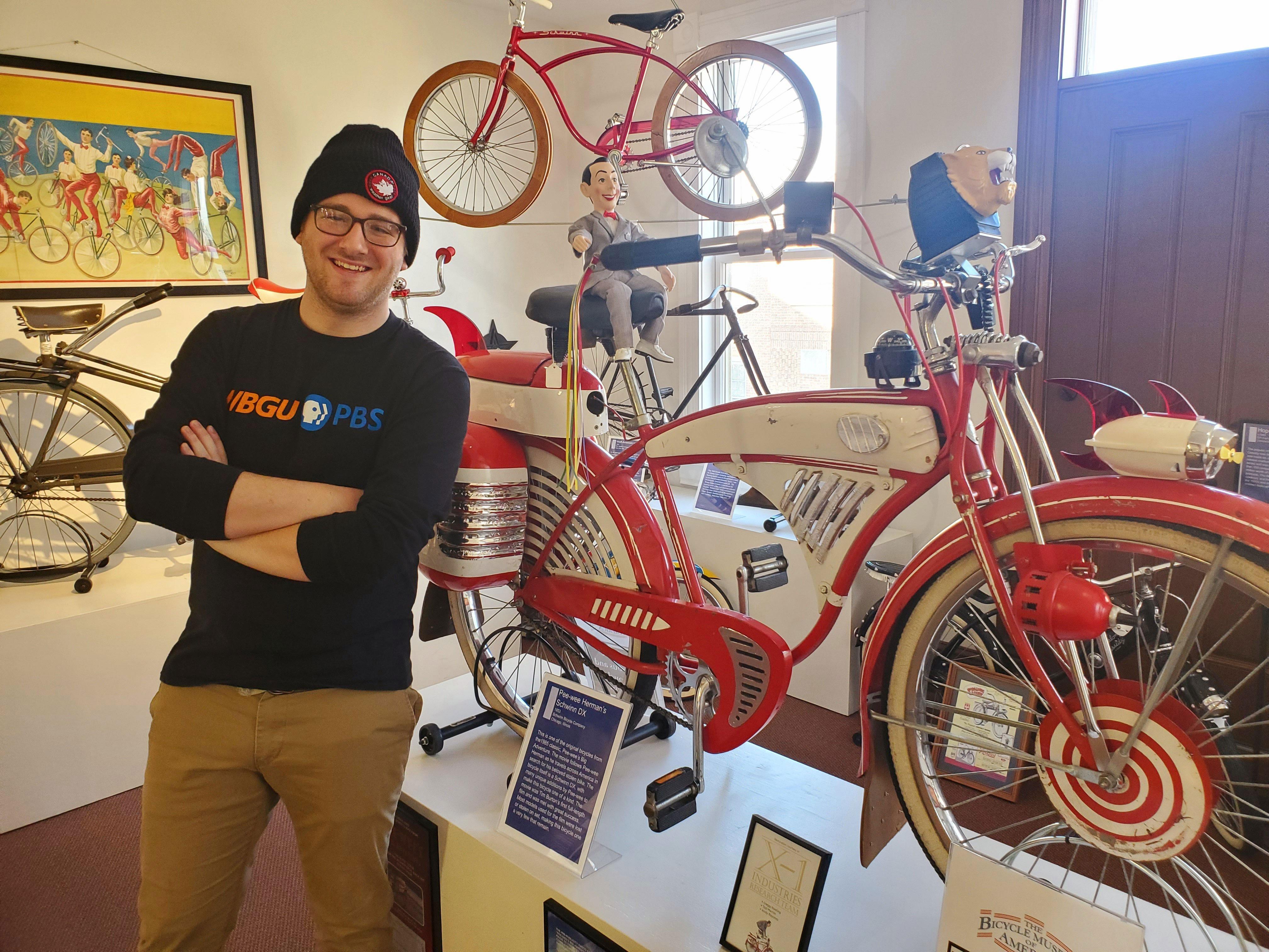 Pee Wee Herman bike at the Bicycle Museum of America in New Bremen, Ohio