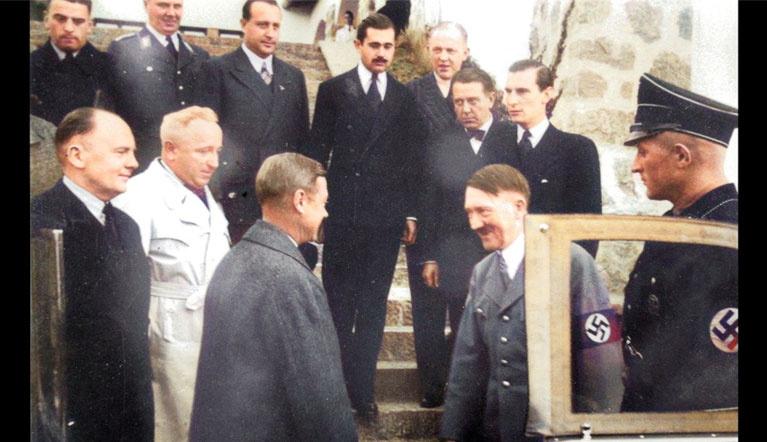 Edward VIII meeting Hitler