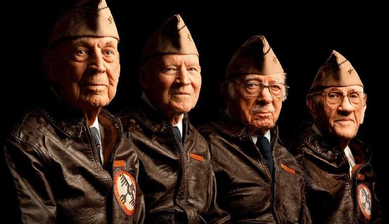 4 surviving members of Doolittle's Raiders