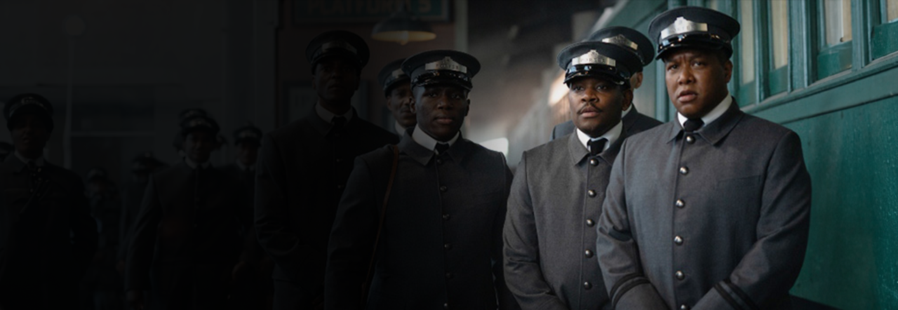 Image of a group of train conductors