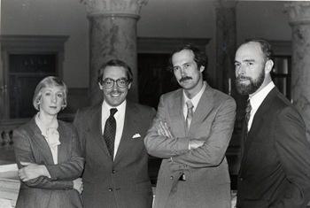 Jean McNeil, Marc Johnson, Bruce Reichert, and Gary Richardson in 1984