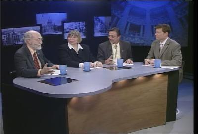 Dr. Jim Weatherby, Betty Richardson, and Henry Kulczyk offered a wide range of opinions to host Jim Peck