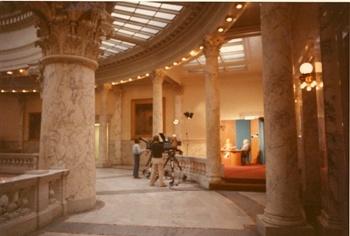 For several years in the 1980's the set was on the fourth floor of the Capitol