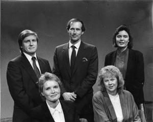 Barbara Pulling, Joan Cartan-Hansen, Roger Fuhrman, Bruce Reichert, and Jeannine Sweat