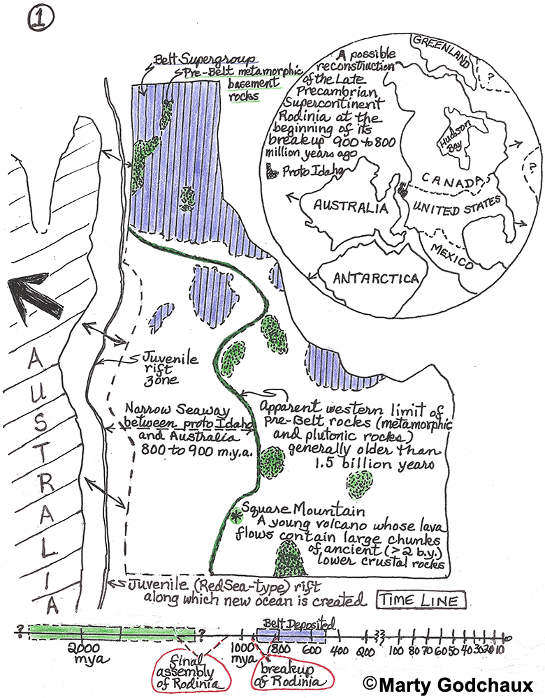 hand drawn map