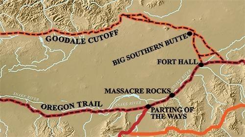 Oregon Trail and Goodale Cutoff