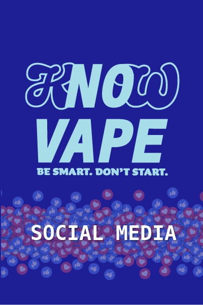 Follow KNOW Vape on Social Media