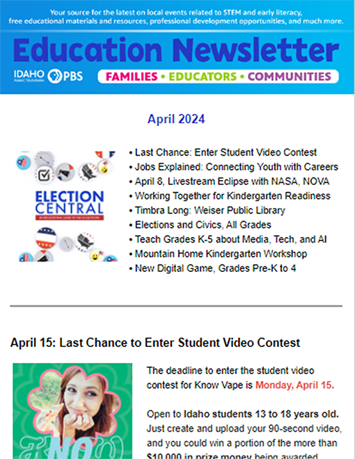April 2024 Education Newsletter