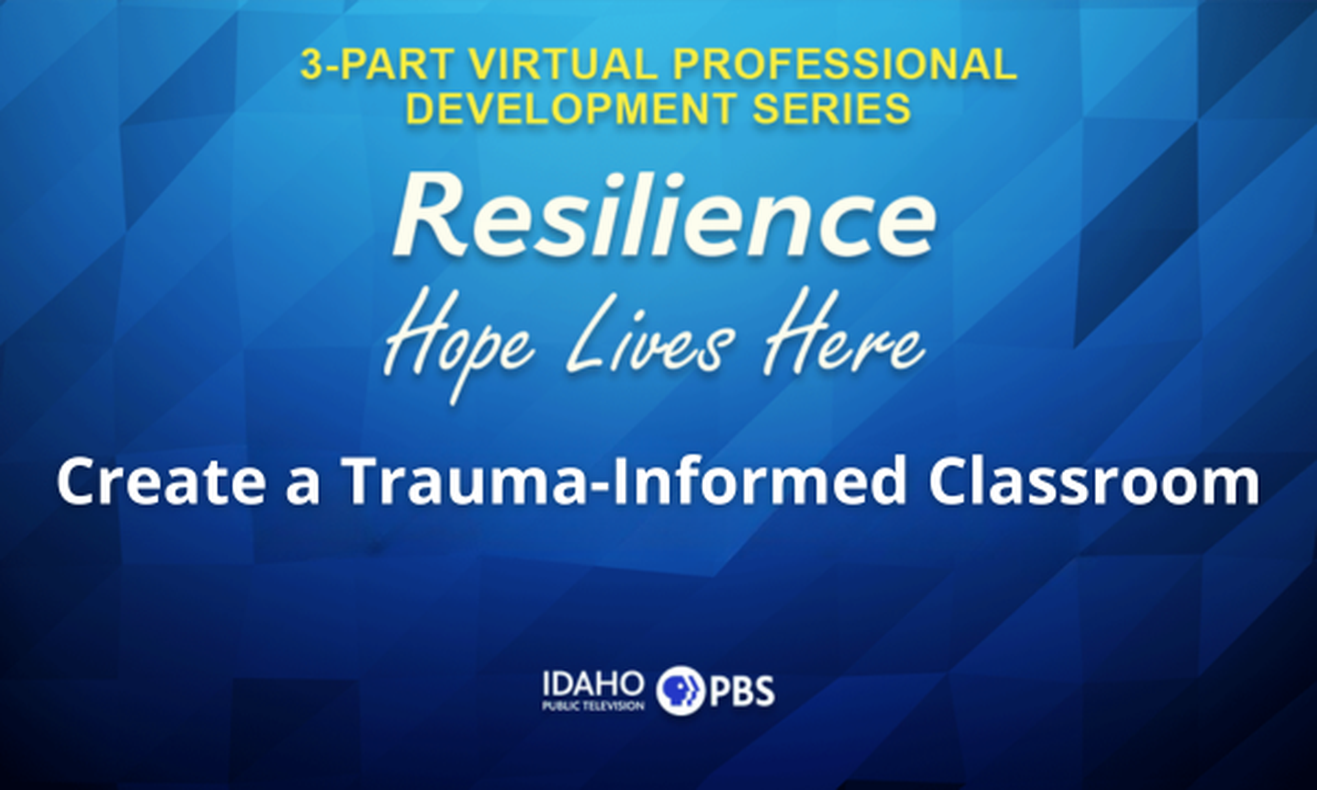 IdahoPTV Professional Development