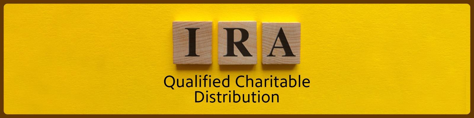 IRA Qualified charitable donations