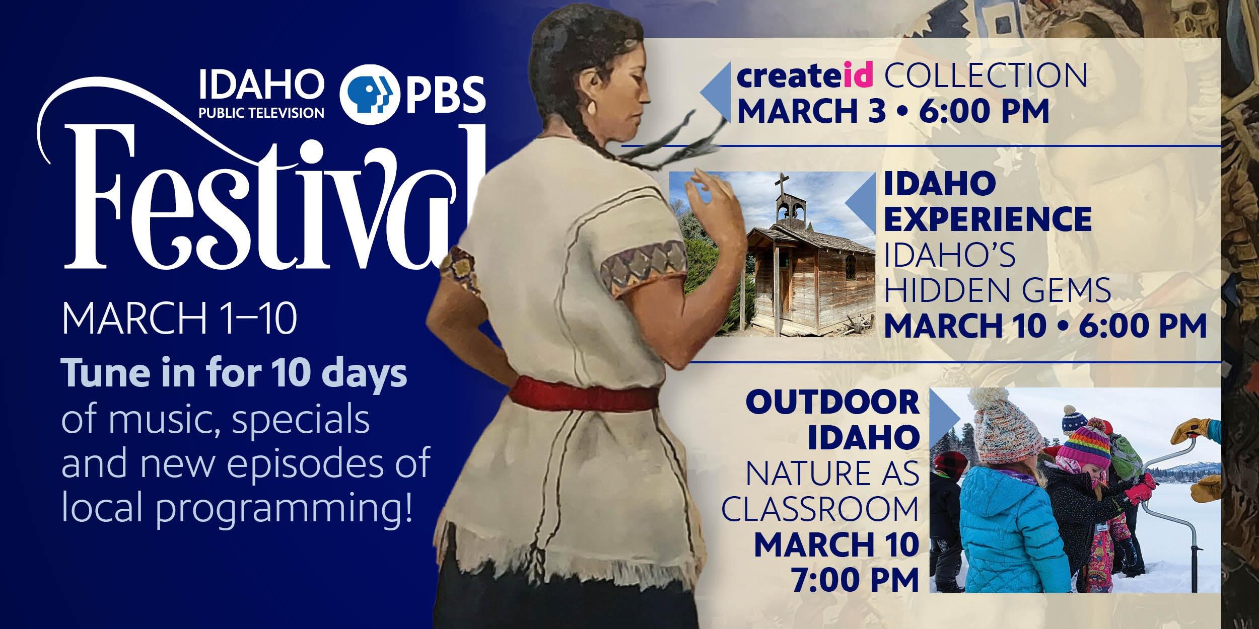 Highlights of new local productions airing during Festival on Idaho Public Television