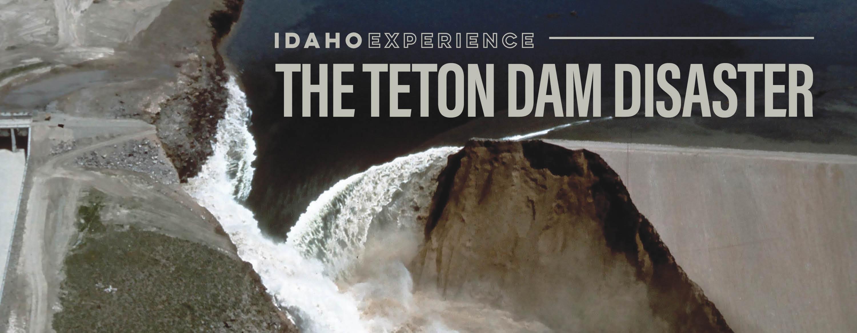 aerial photo of water rushing through a damaged dam