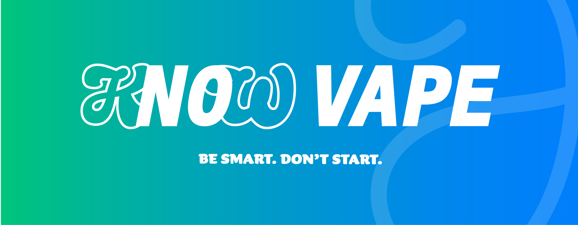 logo for the Know Vape initiative