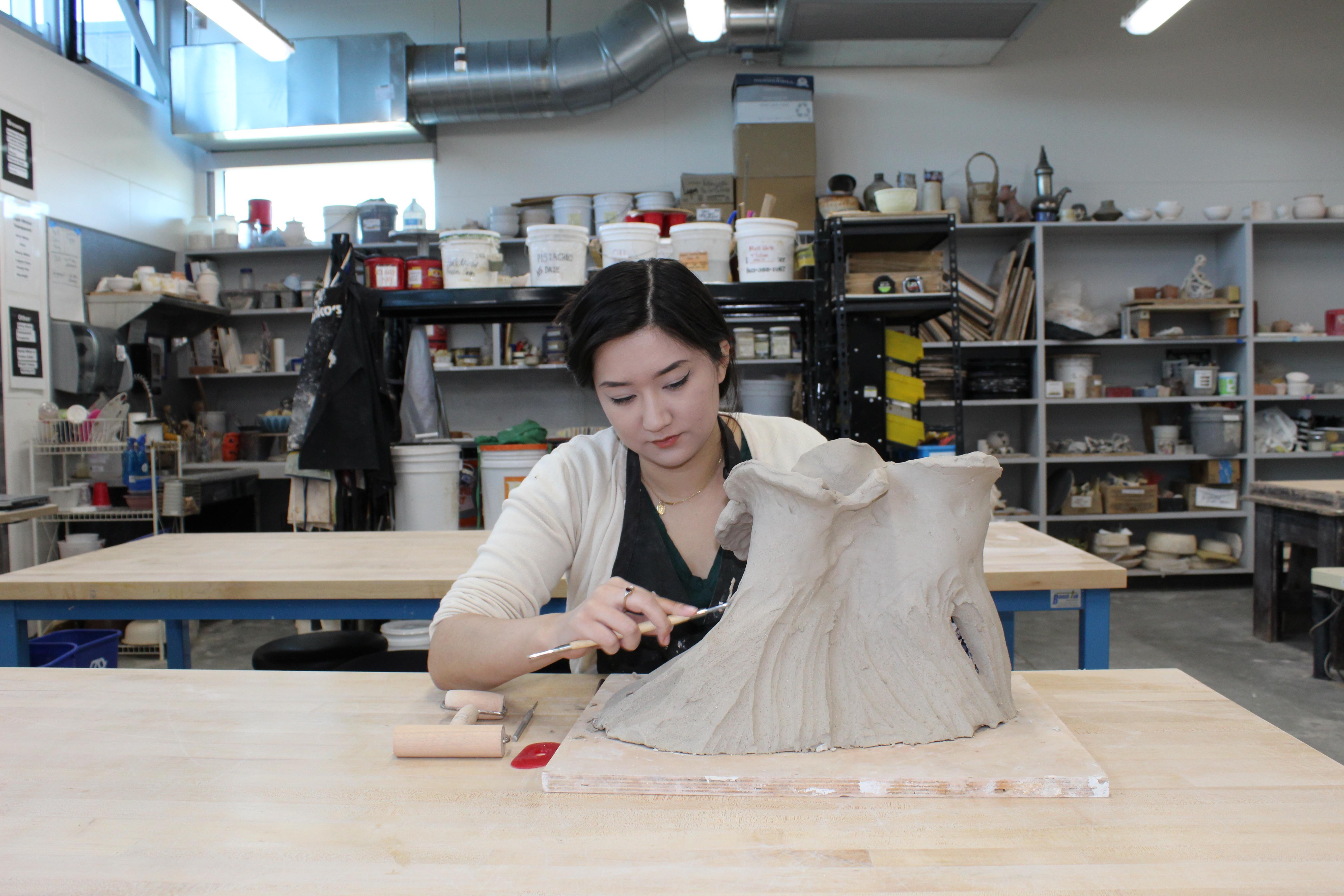 Hallie Maxwell, sculptor 