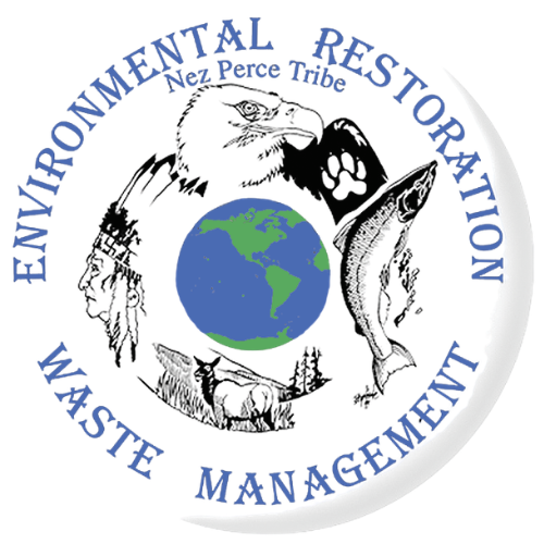 Logo for the Nez Perce Tribe Environmental Restoration Waste Management Program