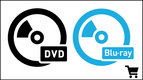 DVD and Blue-ray icons