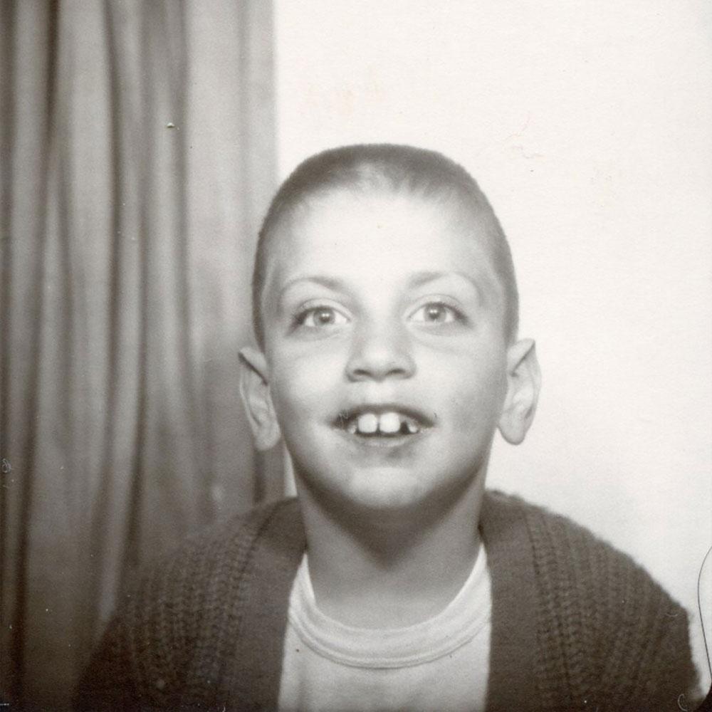 Photo of a young Roger Stehr