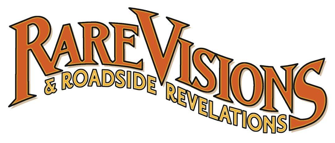 Rare Visions and Roadside Revelations curving logo