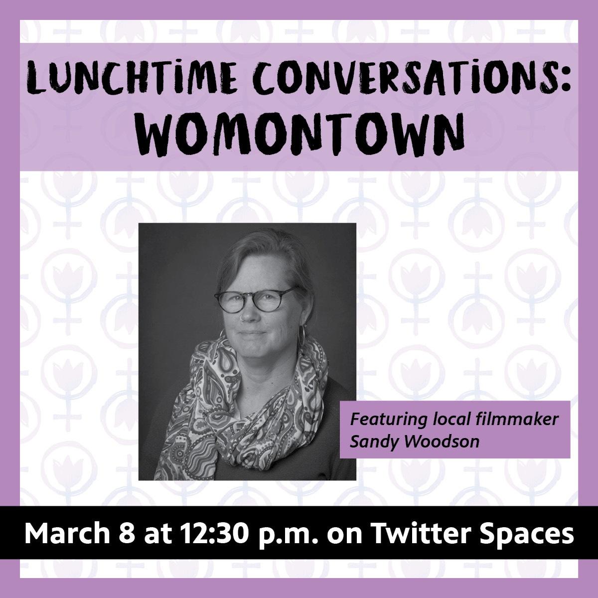 Womontown Twitter Conversation with Sandy Woodson and Emily Woodring