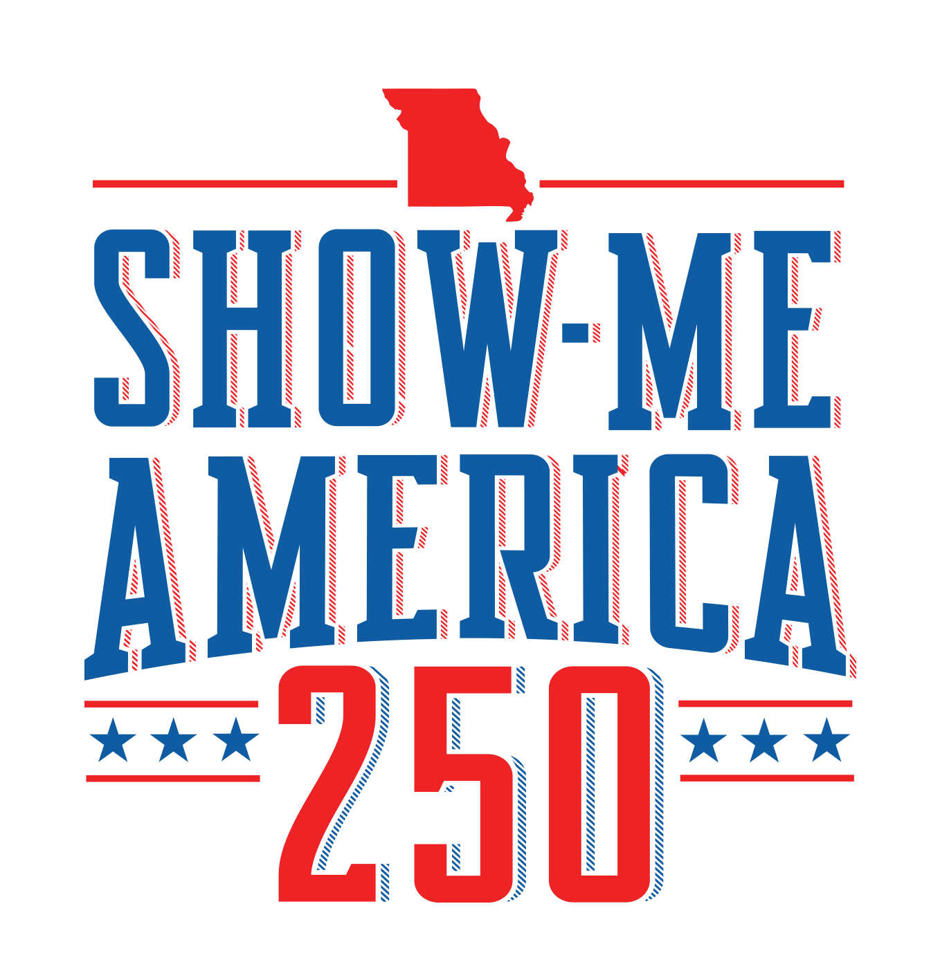 Show-Me America 250 logo