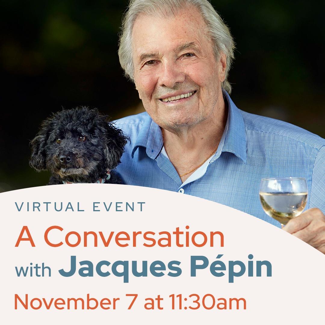 A Conversation with Jacques Pepin