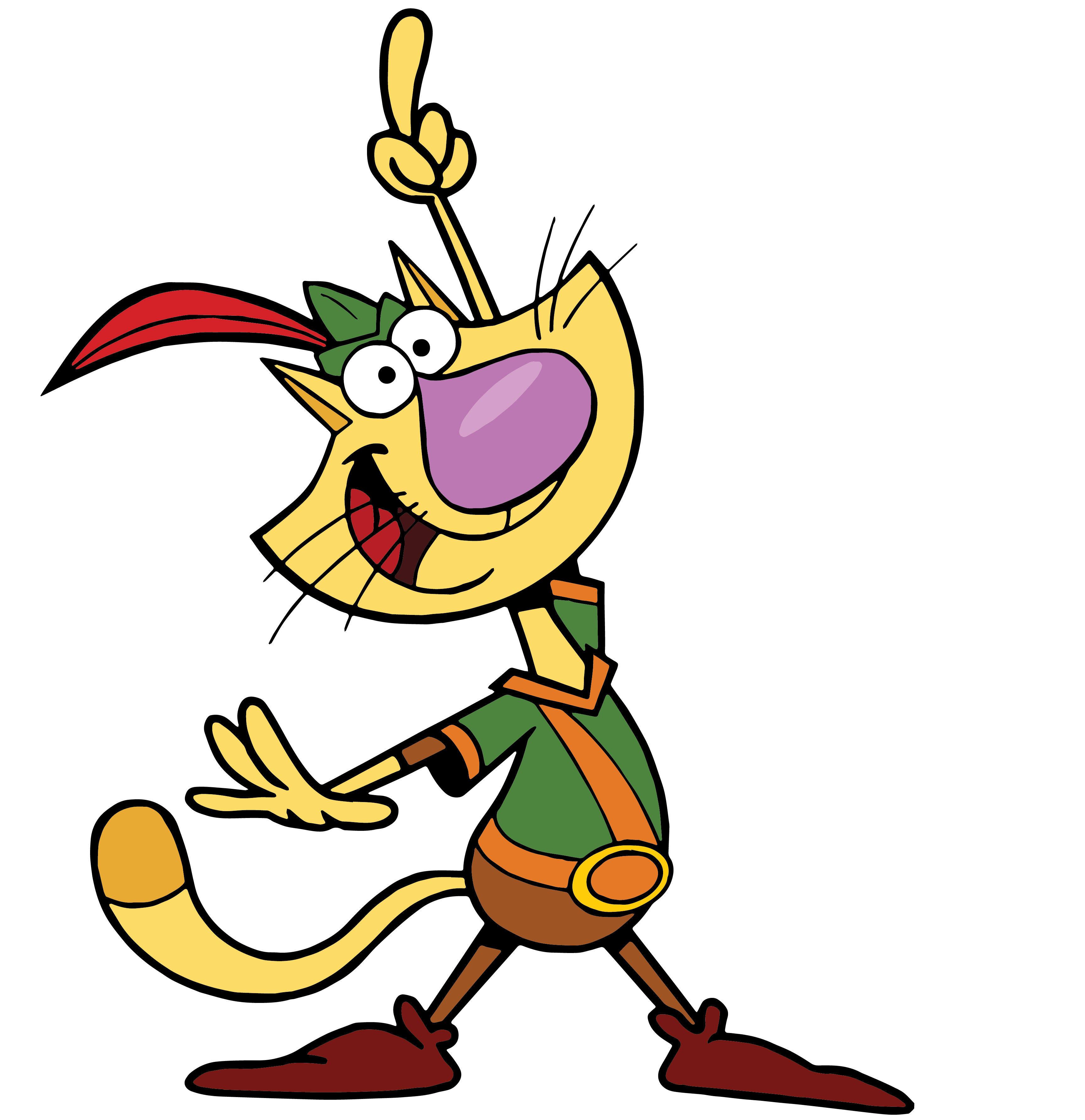 Nature Cat Character