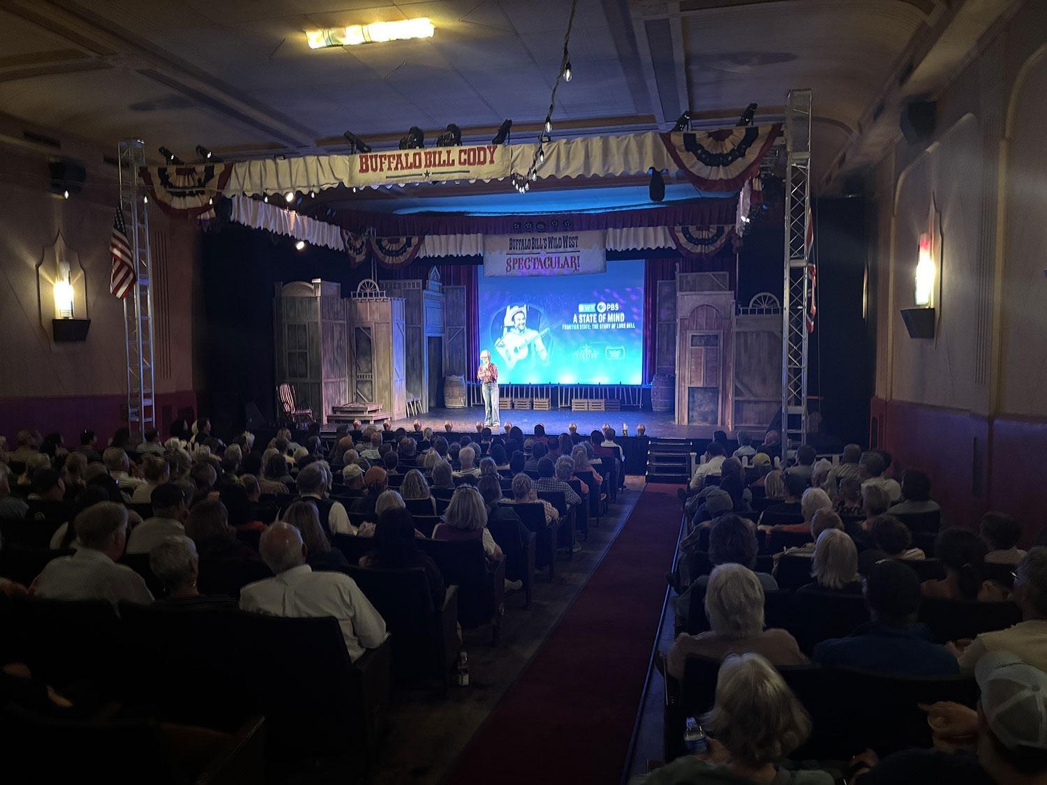 A special screening of the Heartland Emmy®-nominated program "A State of Mind: Frontier State—The Luke Bell Story" at the historic Cody Theatre.